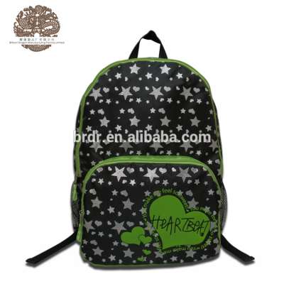 2017 manufactures 600D polyesterChina cheapest backpack bag school backpack for girls and boys