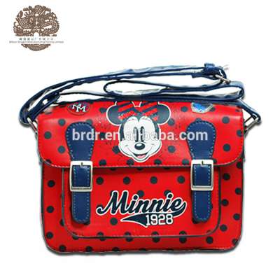 China Supplier PU Messenger Bag for Kids