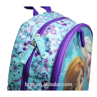 Manufacturer Glittery Cartoon Printing Kids School Backpack