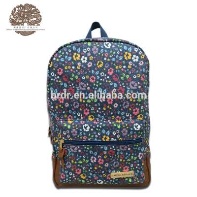 New Arrival Canvas Backpack Bag for Teenage