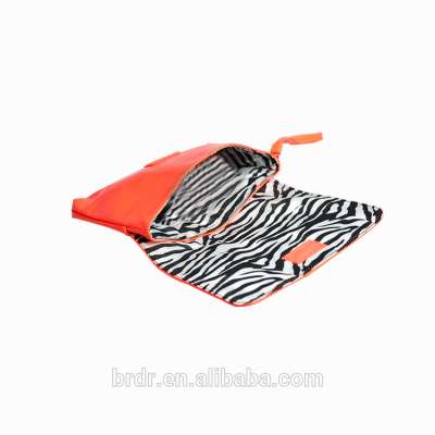 2015 Famous Brand Name Orange PVC Clutch Bag for Young Women