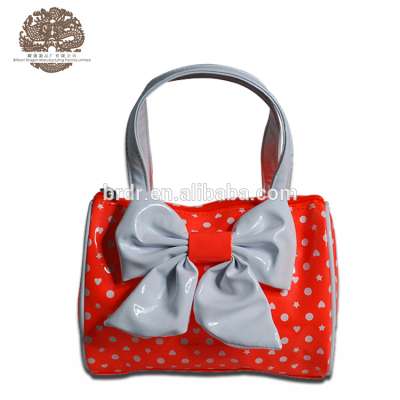 Factory Promotional Cheap Price Bow Tie Famous Brand Handbag